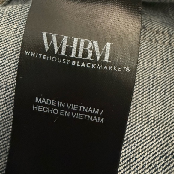 White House Black Market High-Rise Novelty Pocket Bootcut Jean Size 6 - Picture 12 of 15